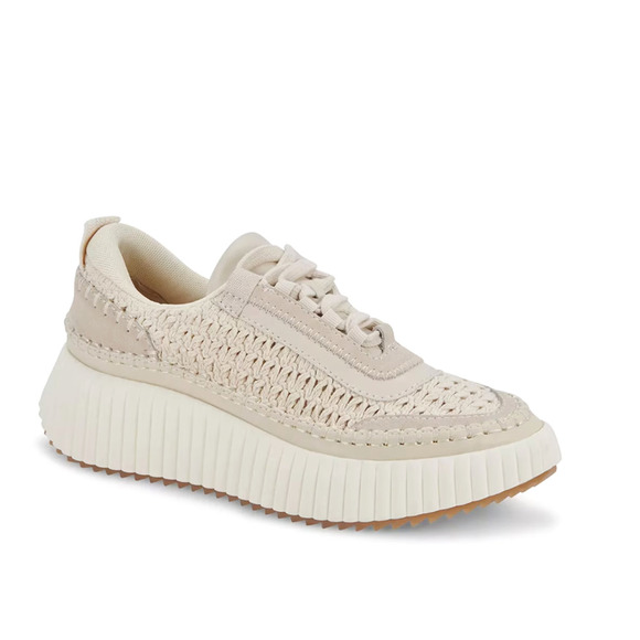 Dolce Vita Women's Dolen Sneaker Natural Ecru Size 8.5 - Picture 1 of 10